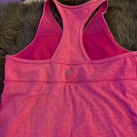 Pink lululemon workout top - Picture 3 of 3
